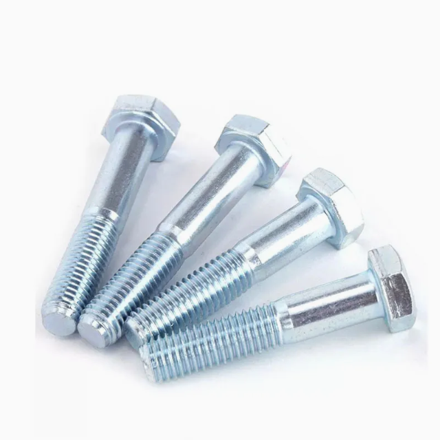 DIN931 Half Thread Steel Hex Bolts