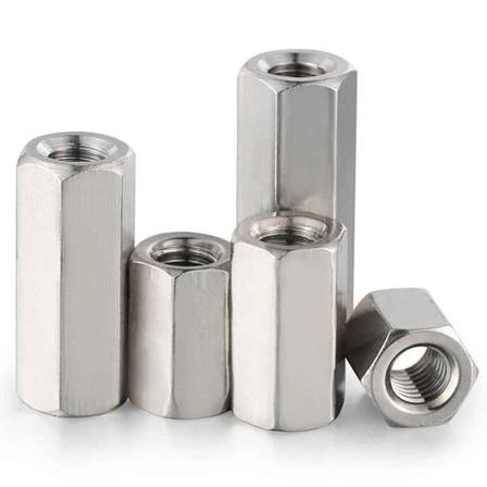 DIN6334 Hex Coupling Nut | Grade 4.8/8.8/10.9 & Stainless Steel Extension Nut