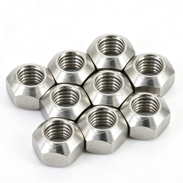 DIN980V All Metal Prevailing Torque Hex Lock Nut (Type V One-piece) | Grade 8/10 & Stainless Steel Self-locking Nut